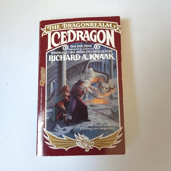 The Dragonrealm: Icedragon by Richard A. Knaak Paperback Book - Picture 1 of 8